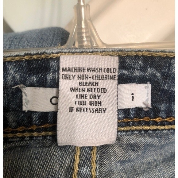 CAbi Size 10 Contemporary Fit Boot Cut Embroidered 895 Jeans - Picture 6 of 6